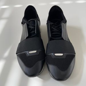 Balenciaga Race Runners , black low-top sneakers size 42